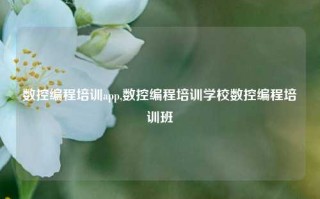 数控编程培训app,数控编程培训学校数控编程培训班