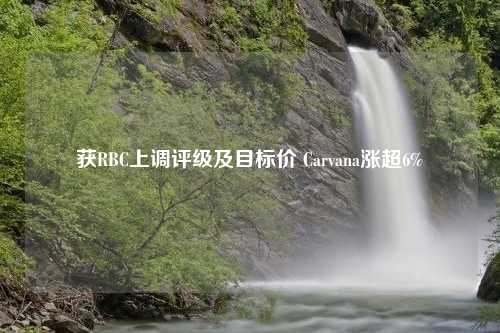 获RBC上调评级及目标价 Carvana涨超6%