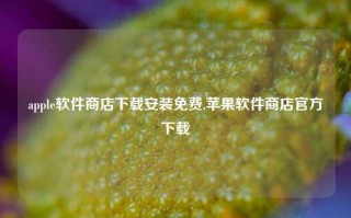 apple软件商店下载安装免费,苹果软件商店官方下载