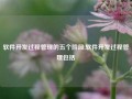 软件开发过程管理的五个阶段,软件开发过程管理包括